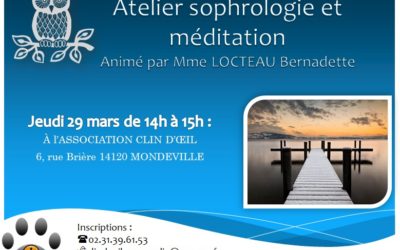 Association Clin d’Oeil : ateliers de sophrologie et méditation