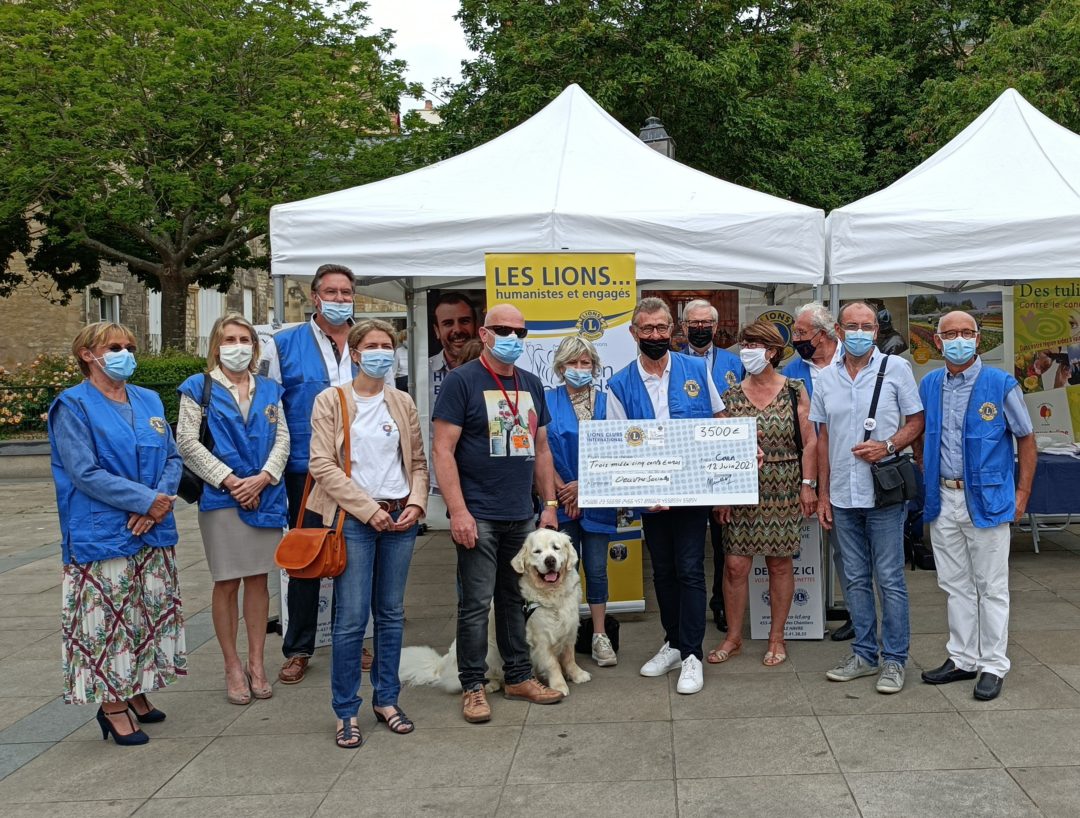 Merci au Lion’s Club Caen Léopards !