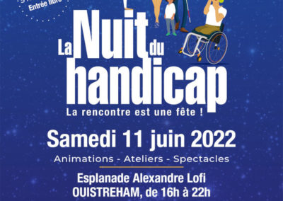 Nuit du Handicap Ouistreham – samedi 11 juin 2022