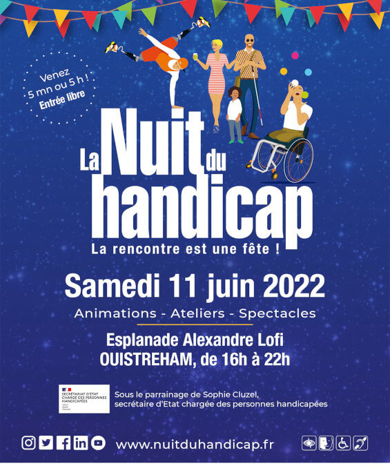 Nuit du Handicap Ouistreham – samedi 11 juin 2022