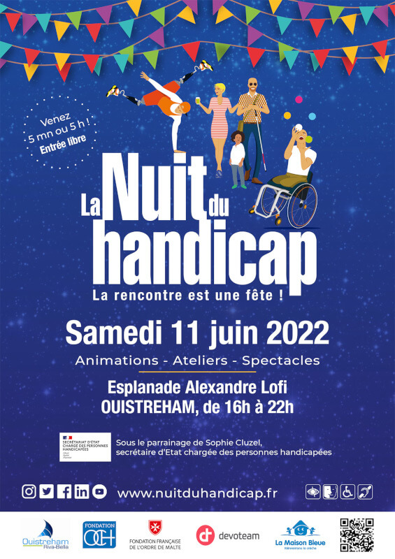 Nuit du Handicap Ouistreham – samedi 11 juin 2022