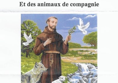 Bénédiction des animaux – Eglise Sainte Catherine – 09 octobre 2022