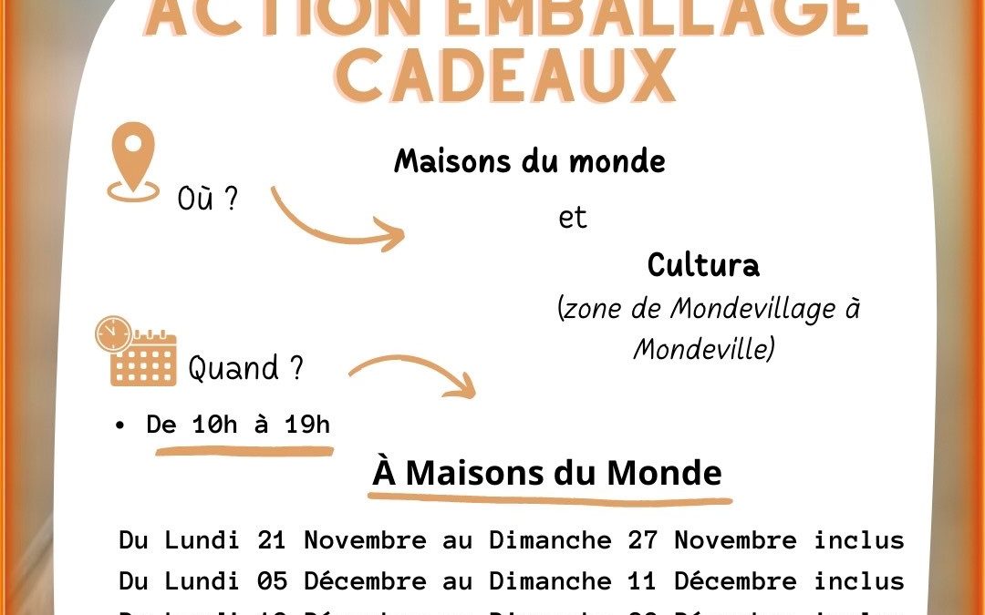 Action Emballage Cadeaux – Cultura et Maisons du Monde