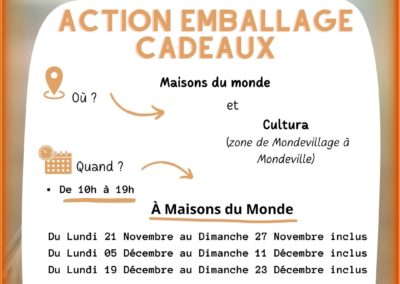 Action Emballage Cadeaux – Cultura et Maisons du Monde