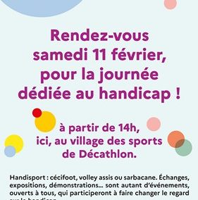 Journée Accessibilité au magasin Decathlon Mondeville