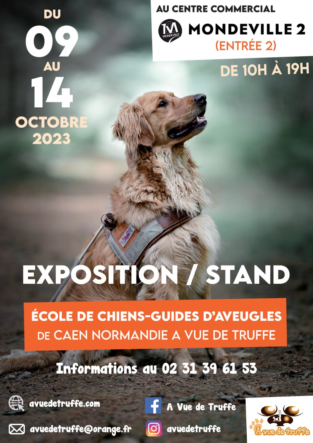 Expo/Stand – Mondeville 2 – du 09 au 14 octobre 2023