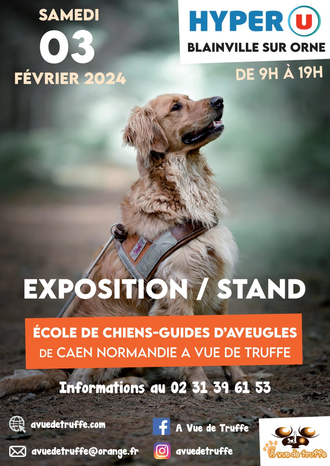 Manifestation – HYPER U Blainville sur Orne – samedi 03 février 2024