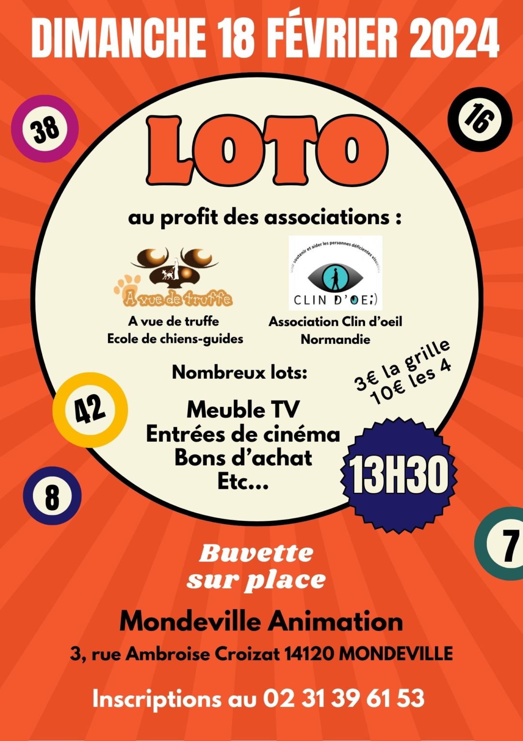 Loto – dimanche 18 février 2024