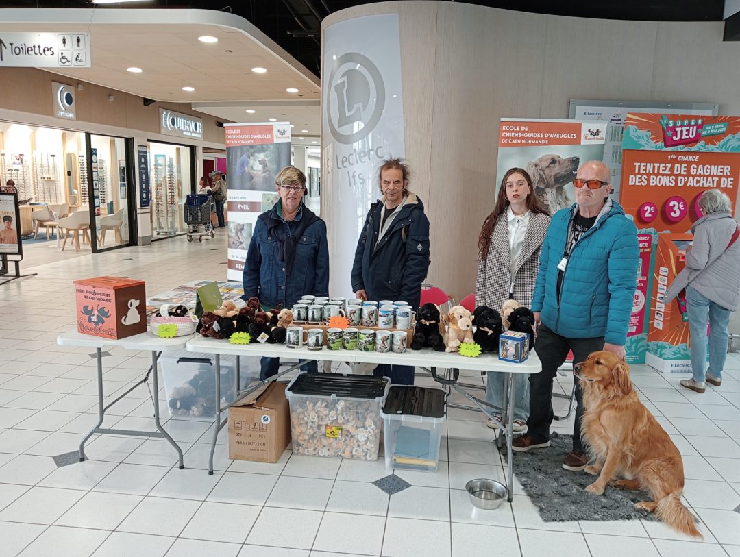 Stand d’information et de sensibilisation Leclerc Ifs