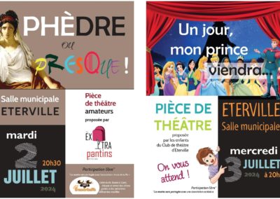 Deux pièces de théâtre au profit d’A Vue de Truffe