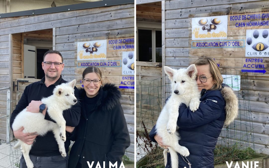 Arrivée de Vanie et Valma à l’école !