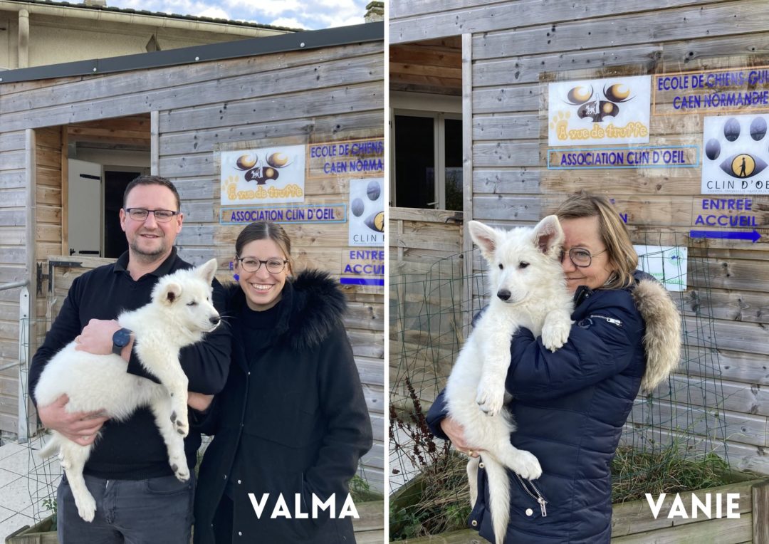Arrivée de Vanie et Valma à l’école !
