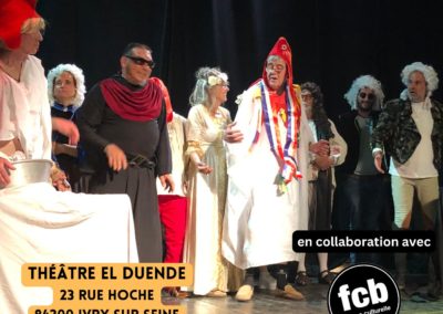 « Que Marianne Était Jolie » – Association Clin d’Oeil au El Duende à Ivry sur Seine