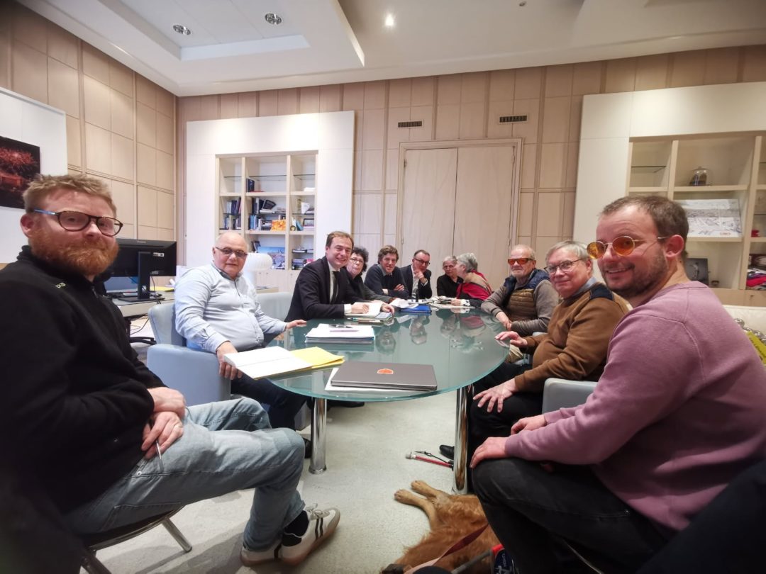 Les associations dédiées au handicap visuel reçues à l&rsquo;Hôtel de Ville de Caen