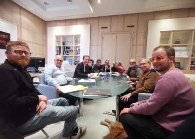 Les associations dédiées au handicap visuel reçues à l&rsquo;Hôtel de Ville de Caen