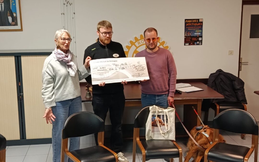 Merci au Rotary Club de Saint-Cast-le-Guildo
