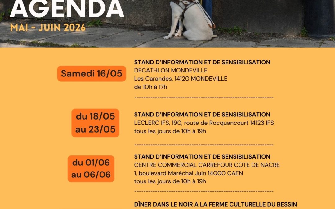 Agenda des prochaines manifestations