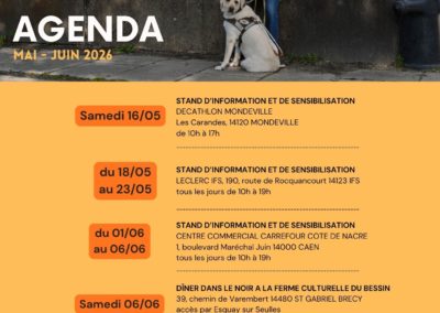 Agenda des prochaines manifestations