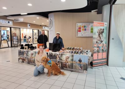 Début de notre manifestation à Leclerc Ifs